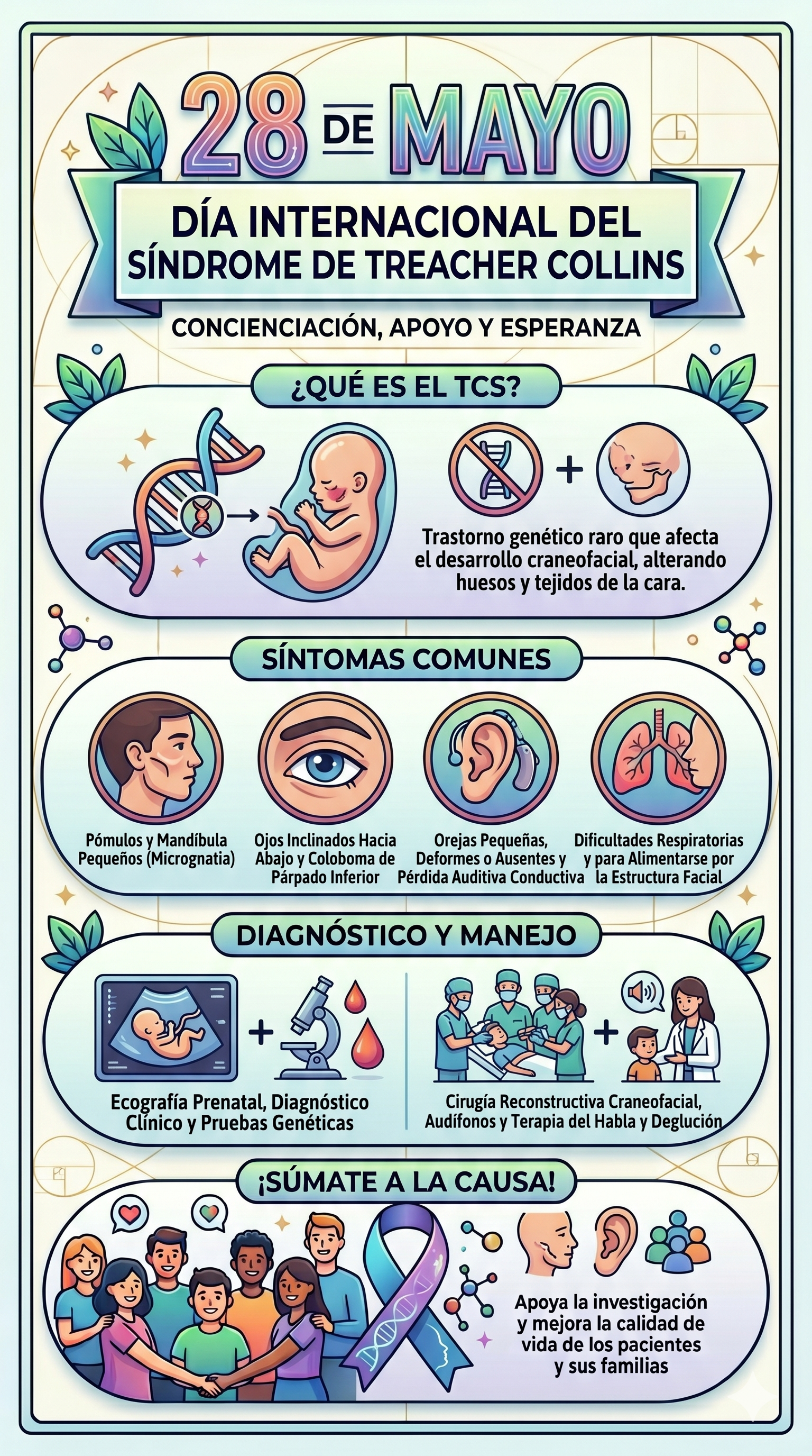 Imagen resumen sobre el Treacher Coolins en su día internacional 28 de Mayo - generada con Gemini IA