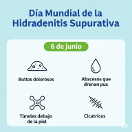 6 de Junio: Día Mundial de la Hidradenitis Supurativa